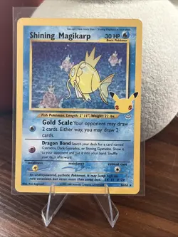 Pokemon Shining Magikarp Neo Revelation/Celebrations Holo Card 66/64 LP - Image 2