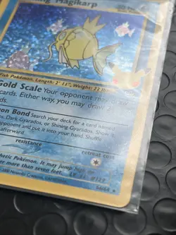 Pokemon Shining Magikarp Neo Revelation/Celebrations Holo Card 66/64 LP - Image 5