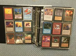 Big Vintage Binder 700 + Magic The Gathering Cards Revised Legends The Dark MTG - Image 5