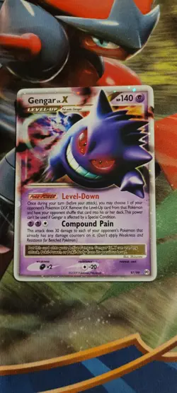 Pokemon TCG - Gengar LV.X - Platinum Arceus Ultra Rare 97/99 Holo Foil Card - Image 1