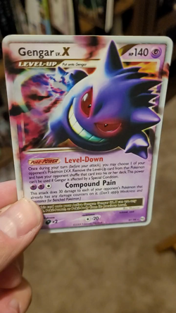 Pokemon TCG - Gengar LV.X - Platinum Arceus Ultra Rare 97/99 Holo Foil Card - Image 2