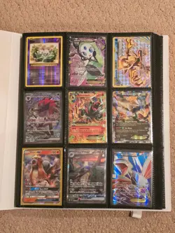 100+ Pokemon TCG Card Binder Lot: MEAG, GX, SIR, SAR, VMAX, V, IR, AR, Gold - Image 1