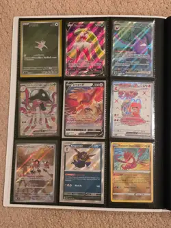 100+ Pokemon TCG Card Binder Lot: MEAG, GX, SIR, SAR, VMAX, V, IR, AR, Gold - Image 4