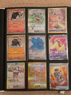 100+ Pokemon TCG Card Binder Lot: MEAG, GX, SIR, SAR, VMAX, V, IR, AR, Gold - Image 5