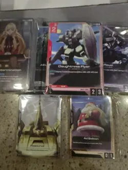 GD03 - GUNDAM STEEL REQUIEM TCG 601 CARD LOT C, UC & 76 R See Pics - Image 3