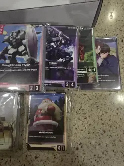 GD03 - GUNDAM STEEL REQUIEM TCG 601 CARD LOT C, UC & 76 R See Pics - Image 4