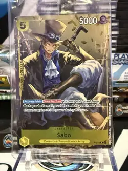 Sabo P-073 One Piece Promo Card Foil Sealed Tin Pack Vol.2 English - Image 1