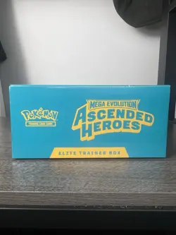 Pokemon Elite Trainer Box Mega Evolution Ascended Heroes Trading Card Game ETB - Image 4