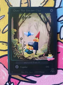 Pokepu Patreon Promo, Over the Garden Chu - Derpy Pokemon Parody / Fan Art Card - Image 1
