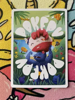Pokepu Patreon Promo, Over the Garden Chu - Derpy Pokemon Parody / Fan Art Card - Image 2