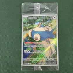 SEALED Snorlax SVP 051 Promo 151 Holo Black Star Promo Pokemon Card - Image 1