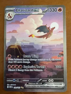Charizard SIR Pokemon 151. The CHASE card! - Image 3