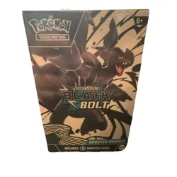Pokemon Scarlet & Violet Black Bolt Booster Bundle Box 2025 Trading Card Game - Image 1