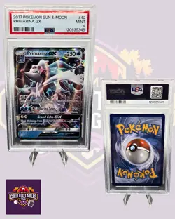 Primarina GX 42/149 Sun & Moon PSA 9 Pokemon TCG Holo Graded Card - Image 1