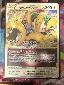 Pokemon TCG V VSTAR Foil 5 Card Lot Gengar Regigigas Calyrex Infernape Mawile - Image 3
