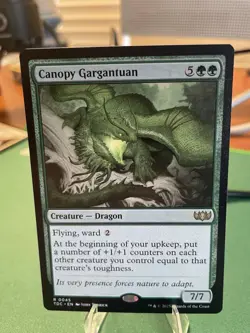 2025 Canopy Gargantuan - N/M - Tarkir Dragonstorm - MTG Magic The Gathering Card - Image 3