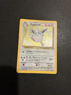 Pokemon Wigglytuff 16/64 Jungle Holo Rare 80 HP 1999 Wizards of the Coast Card - Image 2