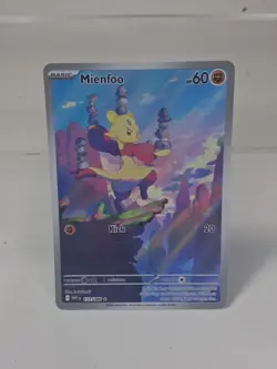 Mienfoo 133/086 WHT EN-White Flare Illustration Rare Pokemon Card - Pack Fresh! - Image 1