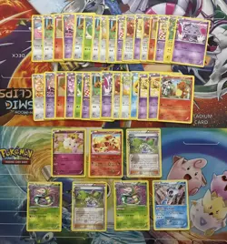 Pokemon Card Lot Radiant Cards RC Holo Etc 39 Cards Fire Growlithe Raichu - Image 1