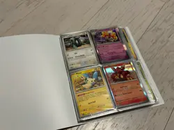 Pokemon Binder S&V Paradox Rift collection with 240 assorted Cards Rare Holo - Image 2