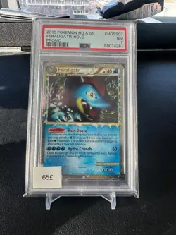 Feraligatr HGSS07 Prime - Black Star Promo - PSA 7 English Pokemon Card 2010 - Image 1