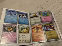 Pokemon Binder S&V Surging Sparks collection with 240 assorted Cards Rare Holo - Image 3
