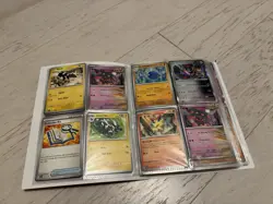 Pokemon Binder S&V Surging Sparks collection with 240 assorted Cards Rare Holo - Image 4