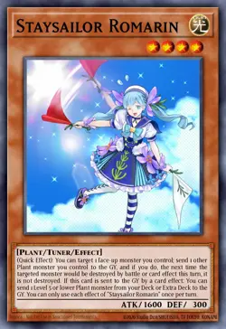 Staysailor Romarin - LIOV-EN094 Super Rare | Yu-Gi-Oh! Card - Image 1