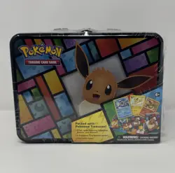 Pokemon Trading Card Game: Eevee Collector's Treasure Chest Tin - Image 1