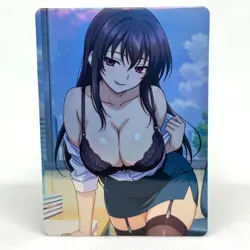 High School DxD Raynare Goddess Anime Waifu ACG Foil Card - Image 1