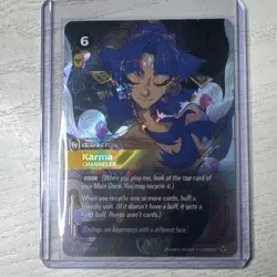 League of Legends Karma Channeler Alternative Art Holo Card Ionia 237/221 2025 - Image 1
