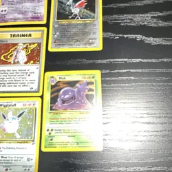 Pokemon Vintage Holo Lot 17 Cards DAMAGED - Image 5