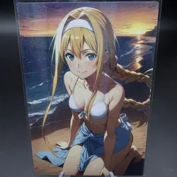 Alice Zuberg Sword Art Online Anime Waifu Card Doujin ACG Goddess Holo - Image 2