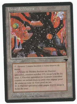 ►Magic-Style◄ MTG - Mishra's Factory - French Renaissance FBB - Good/Good+ - Image 1