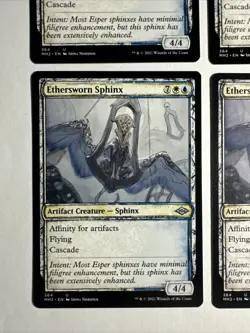 4x Mtg Modern Horizons 2 Ethersworn Sphinx Sketch NM/M Magic The Gathering - Image 2