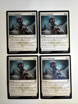 4x Mtg Kaldheim Kaya‘s Onslaught NM/M Magic The Gathering - Image 1