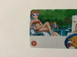 1996 Pokemon Japanese Vending sticker Card #67 Psyduck Misty Pikachu - Image 5