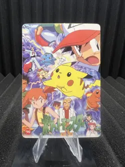 Pokemon Vintage Pocket Monsters Vending HOLO Prism Sticker 1999 Nintendo Japan - Image 2