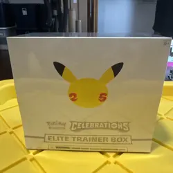 Pokemon Celebrations ETB Elite Trainer Box 25th Anniversary IN HAND!!!!!!!! - Image 1