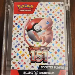 Pokemon Scarlet & Violet 151 Booster Bundle Box 6 Packs English Mew 2023 - Image 1