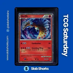 2011 POKEMON CALL OF LEGENDS #SL5 HO-OH SHINY HOLO RARE - Image 1