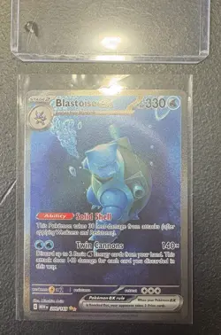 Pokemon TCG Blastoise EX SIR 200/165 Scarlet & Violet 151 - Image 1