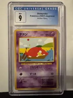 1997 Pokemon Rocket Gang Slowpoke #79 CGC 9 (Japanese) - Image 1