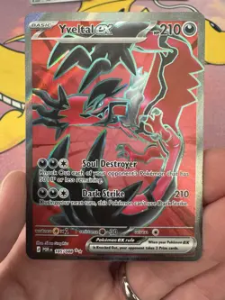 Yveltal ex 105/088 Full Art Ultra Rare Pokemon TCG: Perfect Order - Image 1