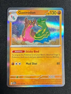 Gastrodon 107/191 Rare Holo Surging Sparks Pokemon TCG - Image 1