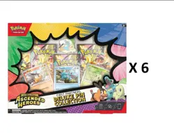 POKEMON Ascended Heroes First Partner Deluxe Pin Collection Case IN HAND USA - Image 1