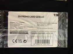 Pokemon TCG GameStop Stamped Exclusive Gengar Promo & Luxray Promo Sealed - Image 4