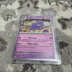 2023 Pokemon English Scarlet And Violet 151 Cosmos Holo Gengar 94/165 - Image 1
