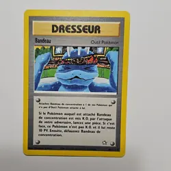Pokemon Focus Band Uncommon Neo Genesis Ultra Rare French NM - Image 1