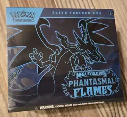Pokemon Phantasmal Flames Elite Trainer Box ETB Factory Sealed - Image 1